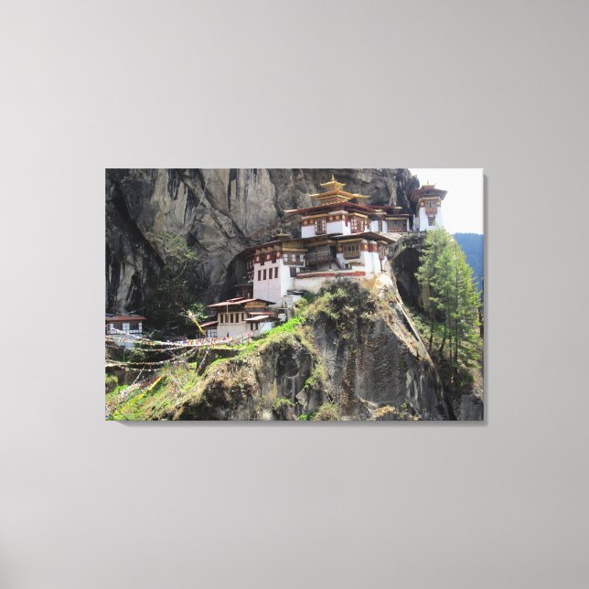 Taktsang bhutan leinwanddruck (Vorderseite)