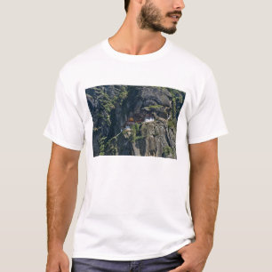 Taktsang Kloster auf der Klippe, Paro, Bhutan T-Shirt