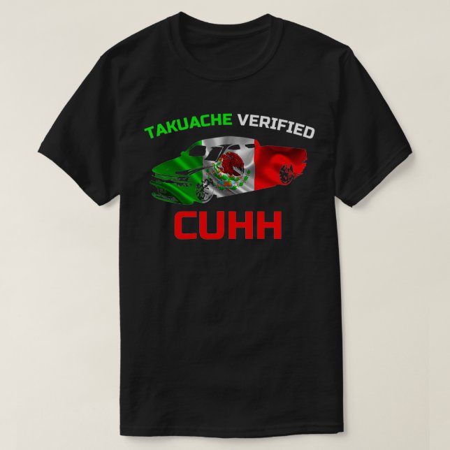 Takuache Verified Cuhh Troca Cuh Opossum El Cuhh T-Shirt (Design vorne)