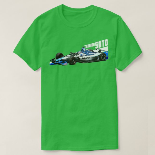 Takuma Sato 2018 dark colors T-Shirt (Design vorne)