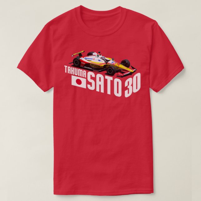 Takuma Sato 2019 experimental T-Shirt (Design vorne)