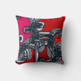 TAKUROMAN「Red」クッション Kissen