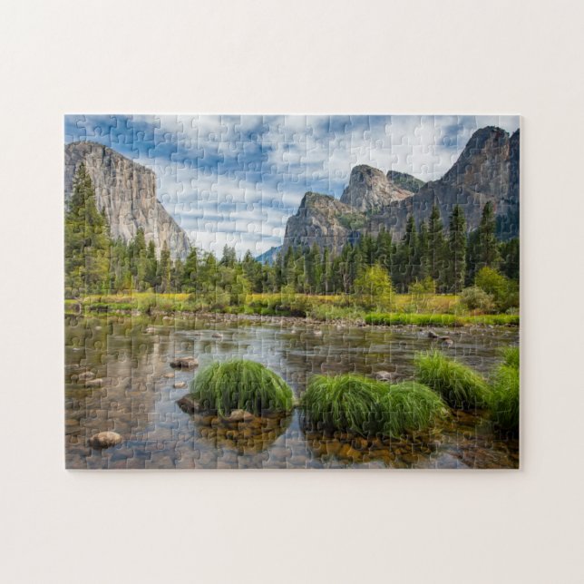 Tal-Ansicht in Yosemite Nationalpark Puzzle (Horizontal)