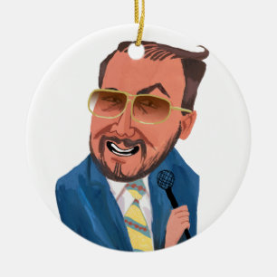 Tal auf Ihrem Baum Keramik Ornament