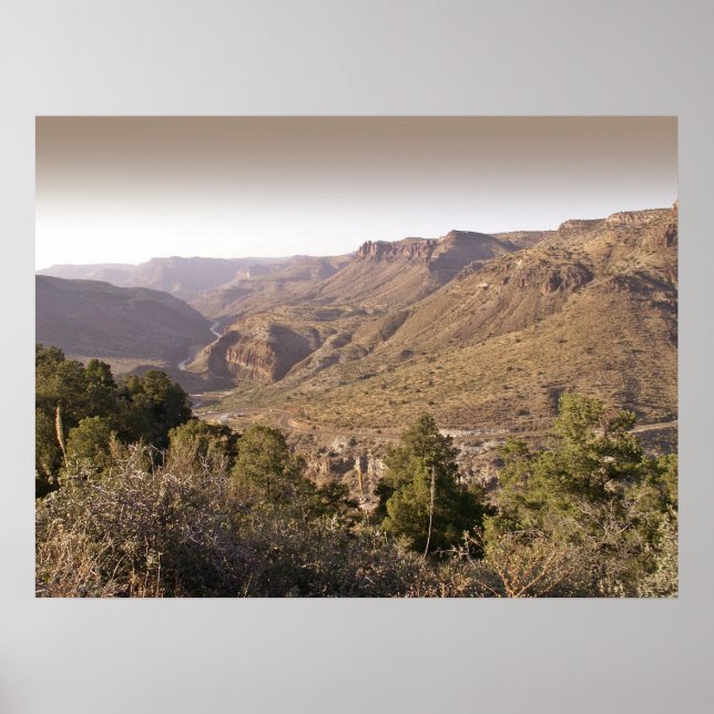 Tal bei Velarde New Mexico - Poster (Vorne)