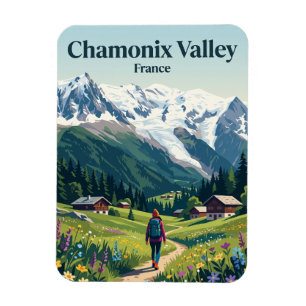 Tal Chamonix Frankreich Magnet