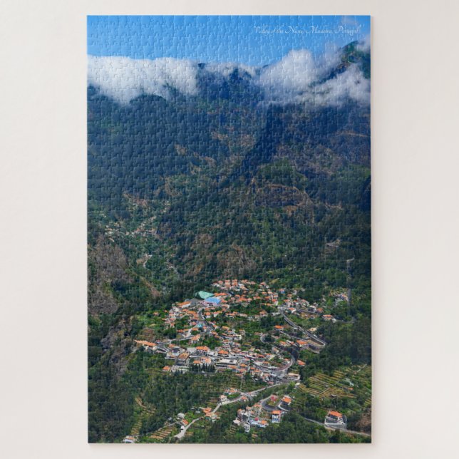 Tal der Nonnen - Madeira, Portugal Puzzle (Vertikal)