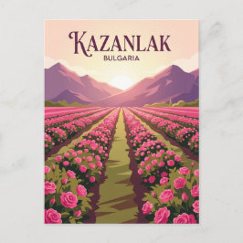 Tal der Rosen Bulgarien Postkarte