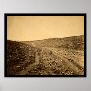 Tal des Schattens des Todes 1855 Poster