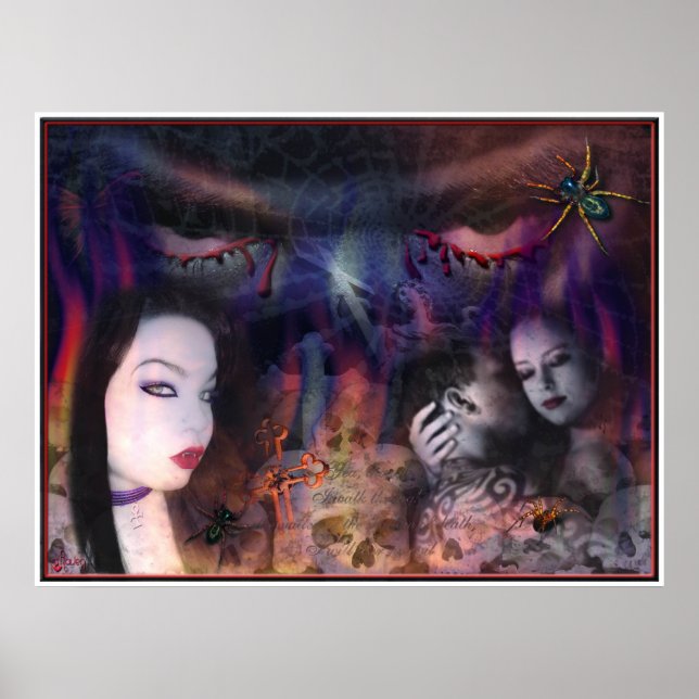 Tal des Schattens Poster (Vorne)