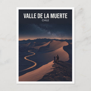 Tal des Todes, Atacama-Wüste, Chile Postkarte
