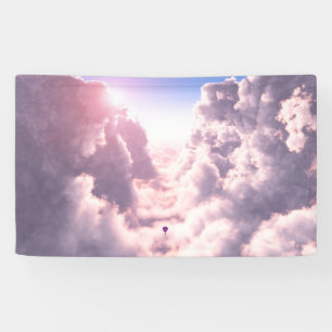 Tal im Wolkenbanner Banner