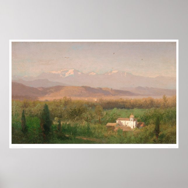 Tal in der Nähe von Los Angeles, Kalifornien (0704 Poster (Vorne)