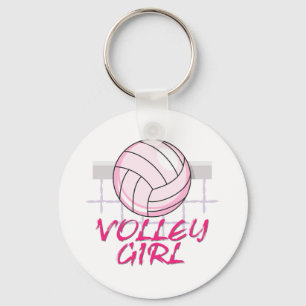 Tal-Volleyball-Mädchen-Volleyball-Design Schlüsselanhänger