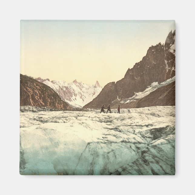Tal von Chamonix - Mer de Glace Magnet (Vorne)