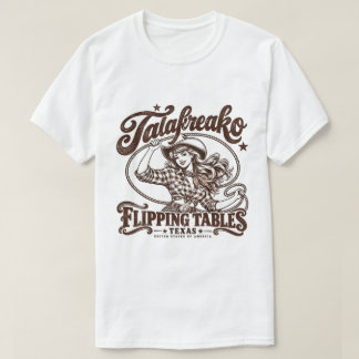 Talafreako Tische umwerfende Cowgirl – Lustige Vin T-Shirt