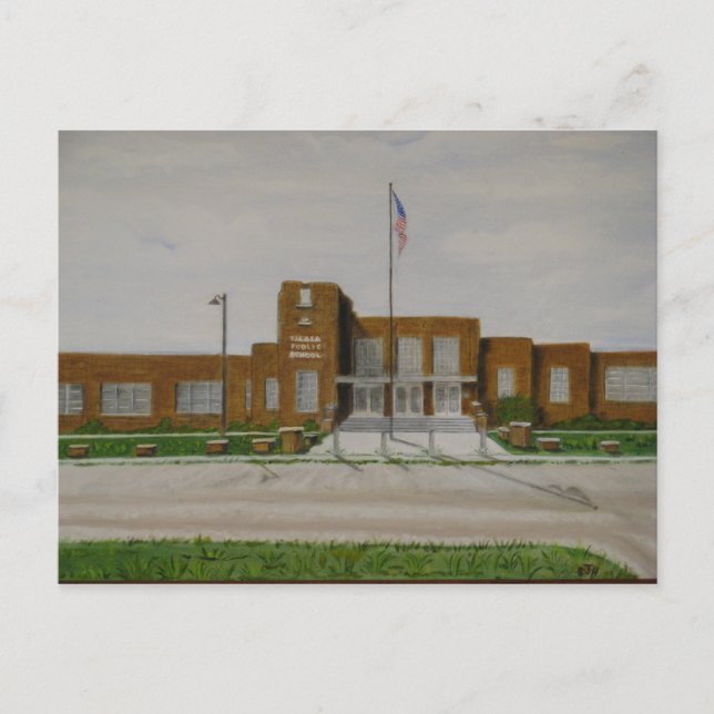 Talala Public School Postkarte (Vorderseite)