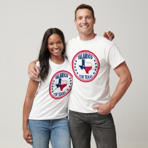 Talarico für Texas Rot Weiß Blau Wahl T-Shirt
