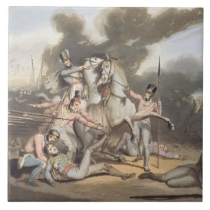 Talavera am 28. Juli 1809 'von den Siegen von t Fliese