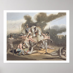 Talavera am 28. Juli 1809 'von den Siegen von t Poster