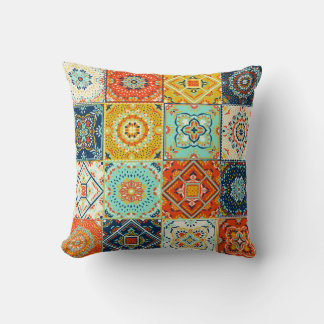 Talavera, Azulejos, türkische Mosaiktapete. Kissen