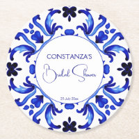 Talavera blauer Fliesen Mexikanisches Brautparty b