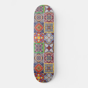 Talavera Design-1 Golf-Handtuch Skateboard