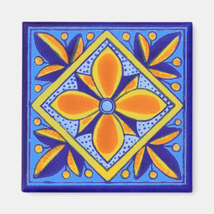 Talavera-Fliese Magnet