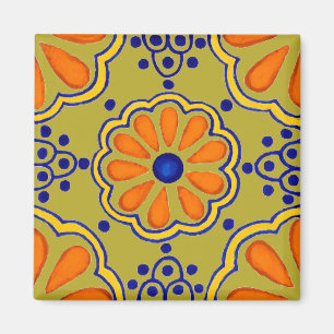 Talavera-Fliese Magnet