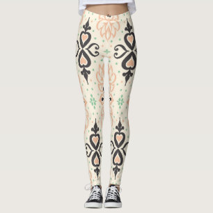 Talavera Fliesen, mediterranes Zierdesign. Leggings