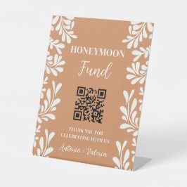 Talavera Flitterwochen-Fonds Hochzeitsschild Sockelschild