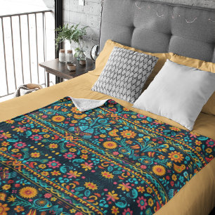 Talavera Garden Fleecedecke