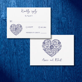 Talavera Herz Flat Card