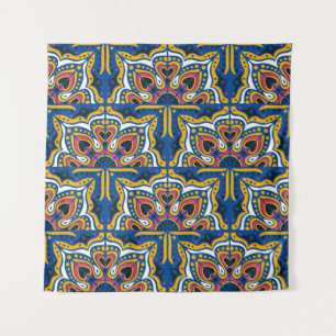 Talavera Indian Mosaik: Keramik Nahtlos. Wandteppich