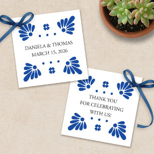 Talavera Mexican Gastgeschenk Hochzeit Tags Geschenkanhänger