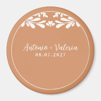 Talavera-Mexikanische Hochzeit Hacienda Barro Magn Magnet