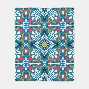 Talavera-Muster. Indisches Flickwerk. Azulejos por Fleecedecke