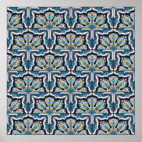 Talavera-Muster. Indisches Flickwerk. Azulejos por
