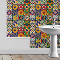 Talavera Small Mexican Tile Look