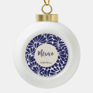 Talavera Snowflake Gerahmte Ornament