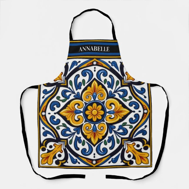 Talavera Spanische Fliese Schürze (Vorderseite)