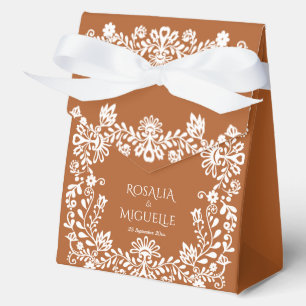 Talavera Terrakotta-Mexikanische Hochzeit Geschenkschachtel