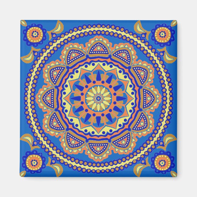 Talavera Tile Magnet (Vorne)