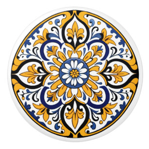 Talavera Tile Tres Keramikknauf