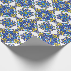 Talavera Tile Wrapping Paper Geschenkpapier