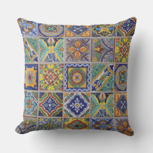 Talavera Tiles Kissen