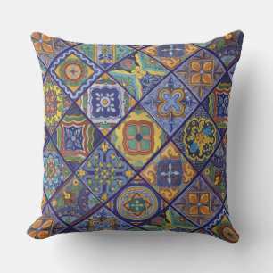 Talavera Tiles Kissen