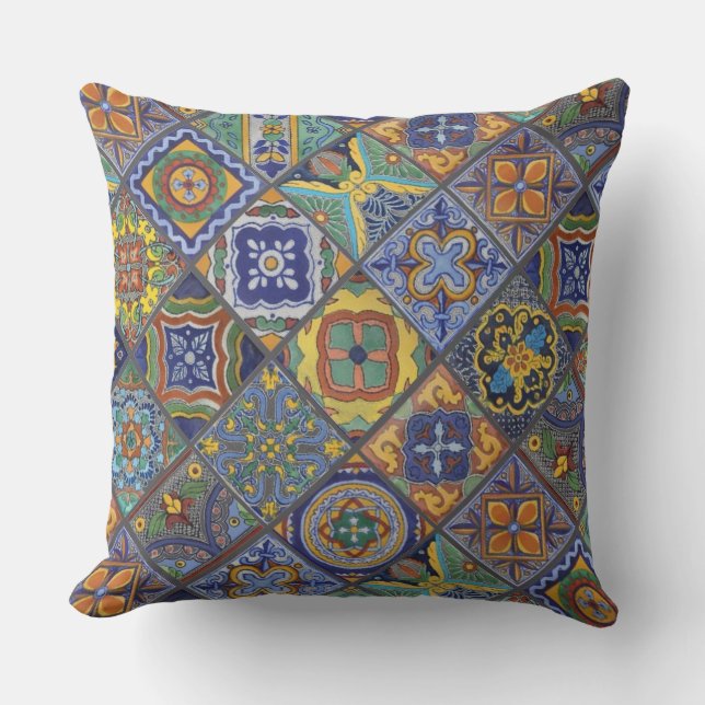Talavera Tiles Kissen (Vorderseite)