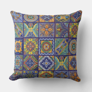Talavera Tiles Kissen