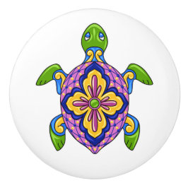Talavera Turtle Keramik Drawer Knob Keramikknauf